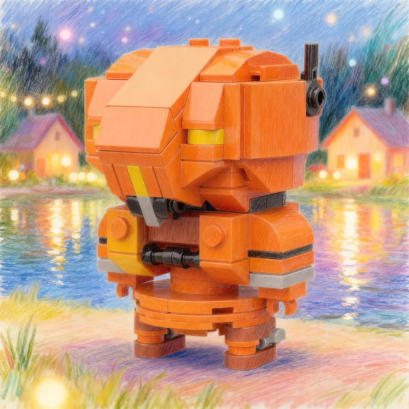 

Набор из 155 деталей MOC HK: Инструкции и список комплектующих для модели Brickheadz. Конструктор-игрушка для архитектурных моделей. Креативный рождественский подарок. Обучающий набор.