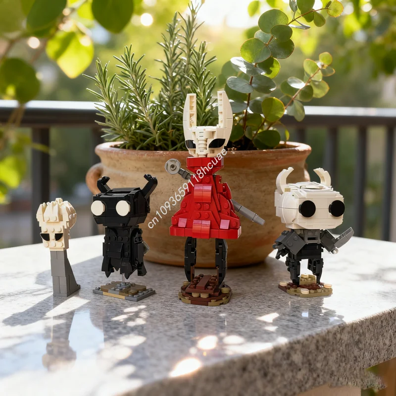

463 шт. MOC Hollow Knight Hornet The Shade Creator Модель Рождественские подарки Строительные блоки Игрушки DIY Творческая идея Кирпич День рождения