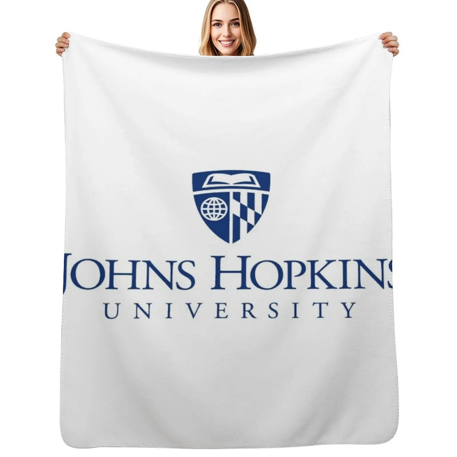 

johns hopkins university Throw Blanket Picnic Blankets For Baby Cute Decorative Sofa Blankets