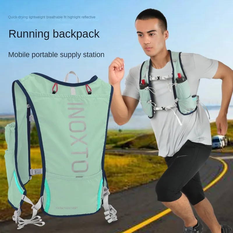 

Дышащая уличная велосипедная сумка объемом 5 л для мужчин и женщин, сумка для бега и воды, походный спортивный рюкзак, Bolsos De Rafia Verano Mujer