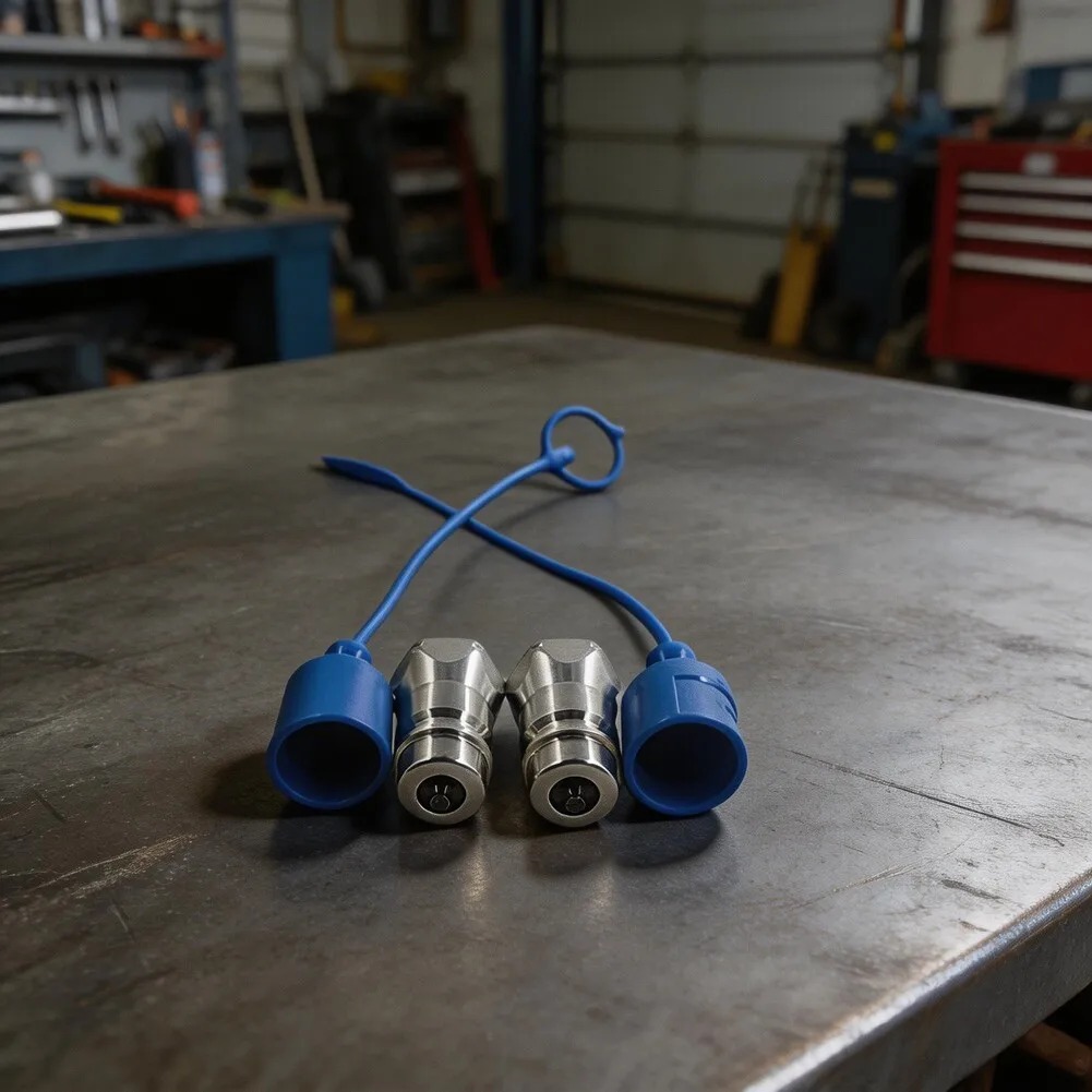 Hydraulic Quick Connect Coupler Hydraulic Coupler 1 2 NPT Coupler Leak-proof Design Quick-disconnect Operation