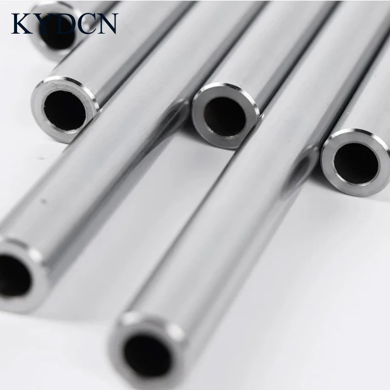 High Precision Hollow Optical Shaft Hard Chrome Plated 12mm 16mm 20mm 25mm 100-1000mm Linear Guide Rod CNC Router Parts