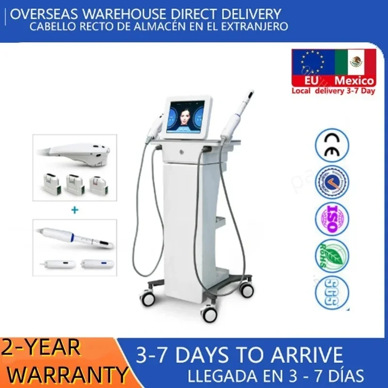 Portable 2-in-1 skin care and whitening device, private stretching team, facial and body stretching massage for tightening.