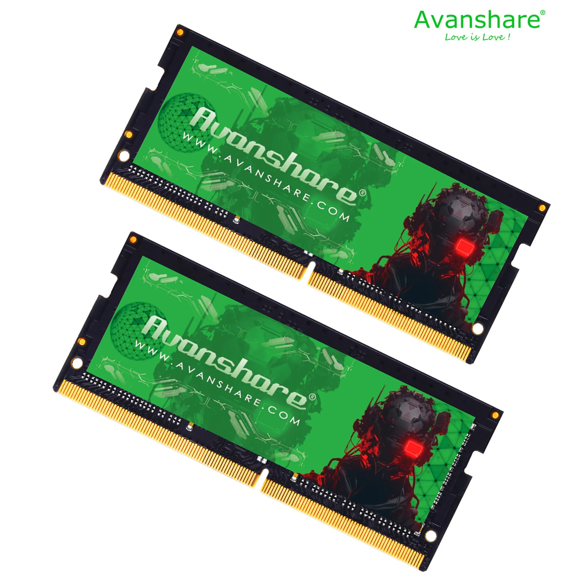Avanshare Memoria Ram DDR4 8GB 4GB 16GB 2400Mhz 2666Mhz 3200Mhz Sodimm per Computer Notebook Memoria portatile ad alte prestazioni
