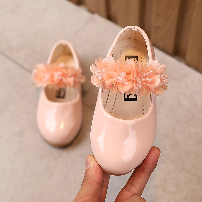 Neue Frühling Mädchen Schuhe Prinzessin Ballett Wohnungen Tanz party Hochzeits schuhe Strass Kinderschuhe für 3-12 Jahre alte Kinder