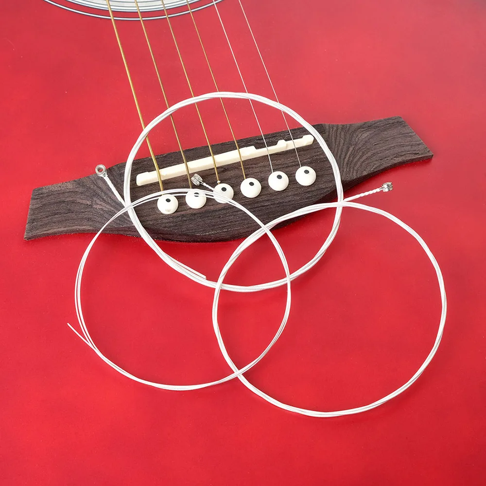 IRIN A206 سلاسل الغيتار الصوتية الغيتار الشعبي سداسية الصلب الأساسية سلسلة العالمي الصوتية الغيتار استبدال الملحقات