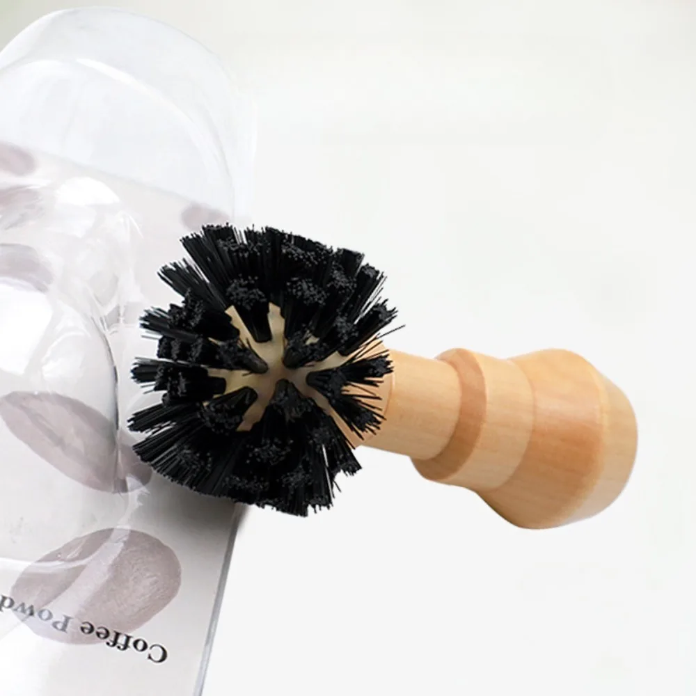 Coffee powder cleaning brush bar coffee powder cleaning brush cup brush Italian coffee machine brewing head cleaning brush