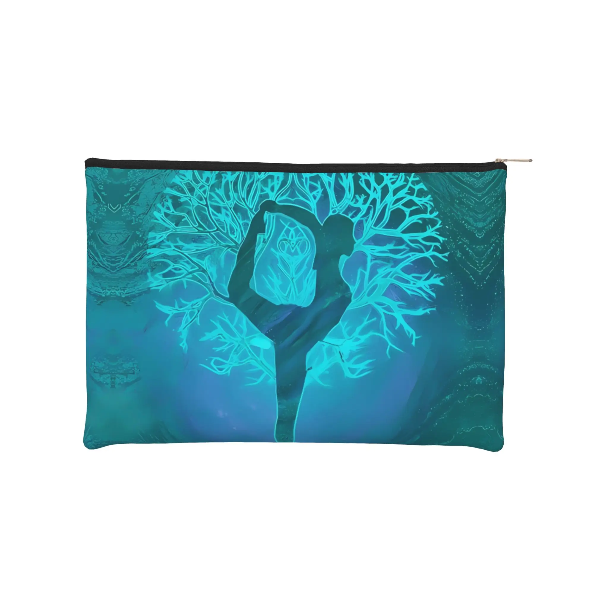 

Легкая косметичка для йоги с изображением Древа жизни, дорожная косметичка на молнии