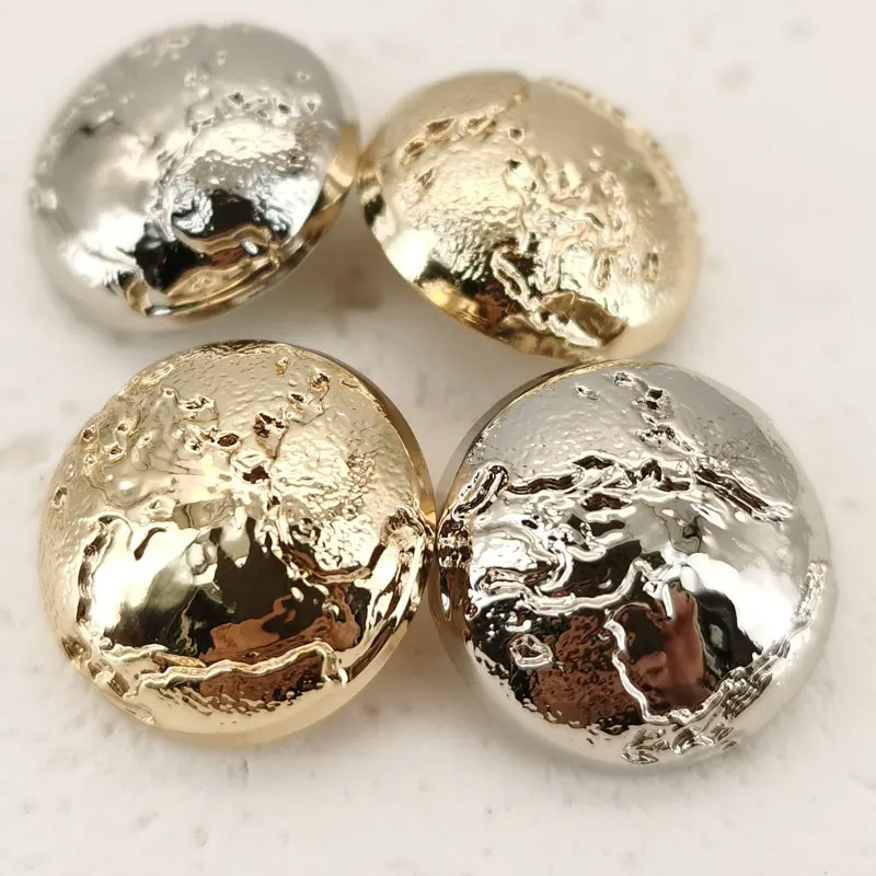 6 Stück luxuriöse goldene Metallknöpfe für Kleidung, britischer Vintage-College-Stil, Anzugknöpfe, handgenähte Mantel-Kleidungsknöpfe – Detail 5