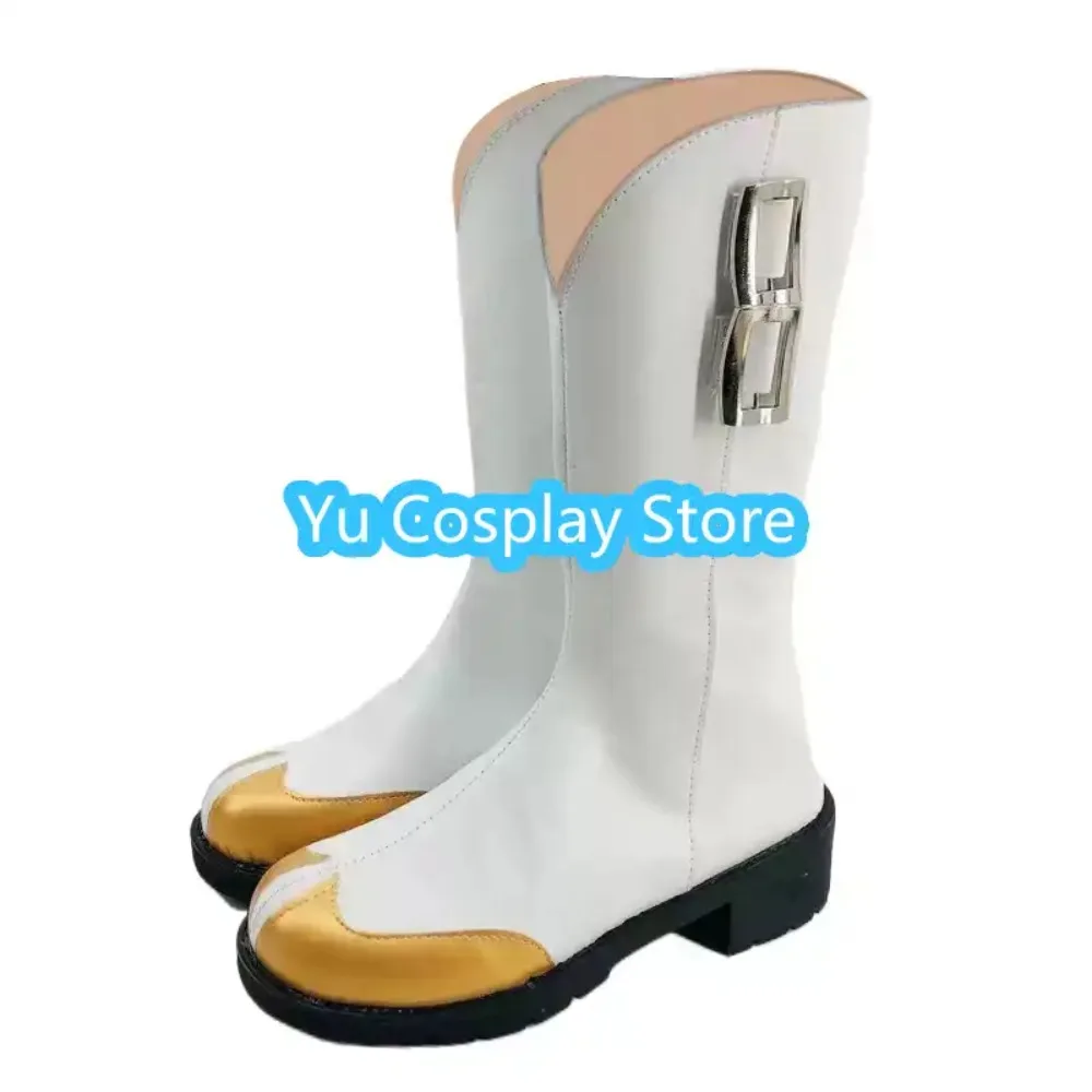 Yu Cosplay Store Mushoku Tensei Roxy Migurdia Cosplay Shoes Mage Blue Boots Custom Made Role Play Halloween Shoes - view 5