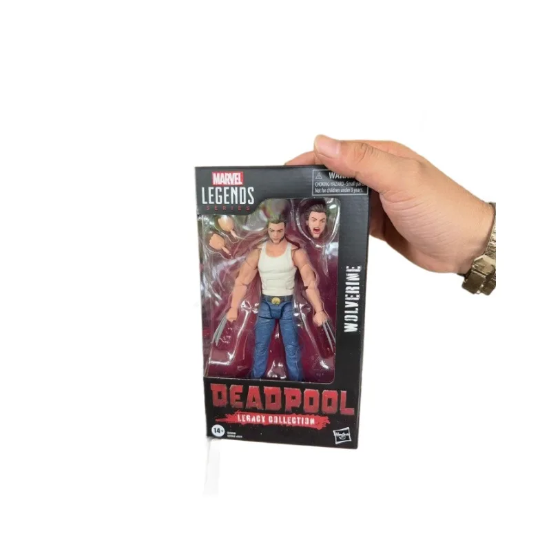 16 cm film x-men Wolverine mobilité commune figurine PVC Modes jouet poupée bureau décor Collection cadeaux en boîte