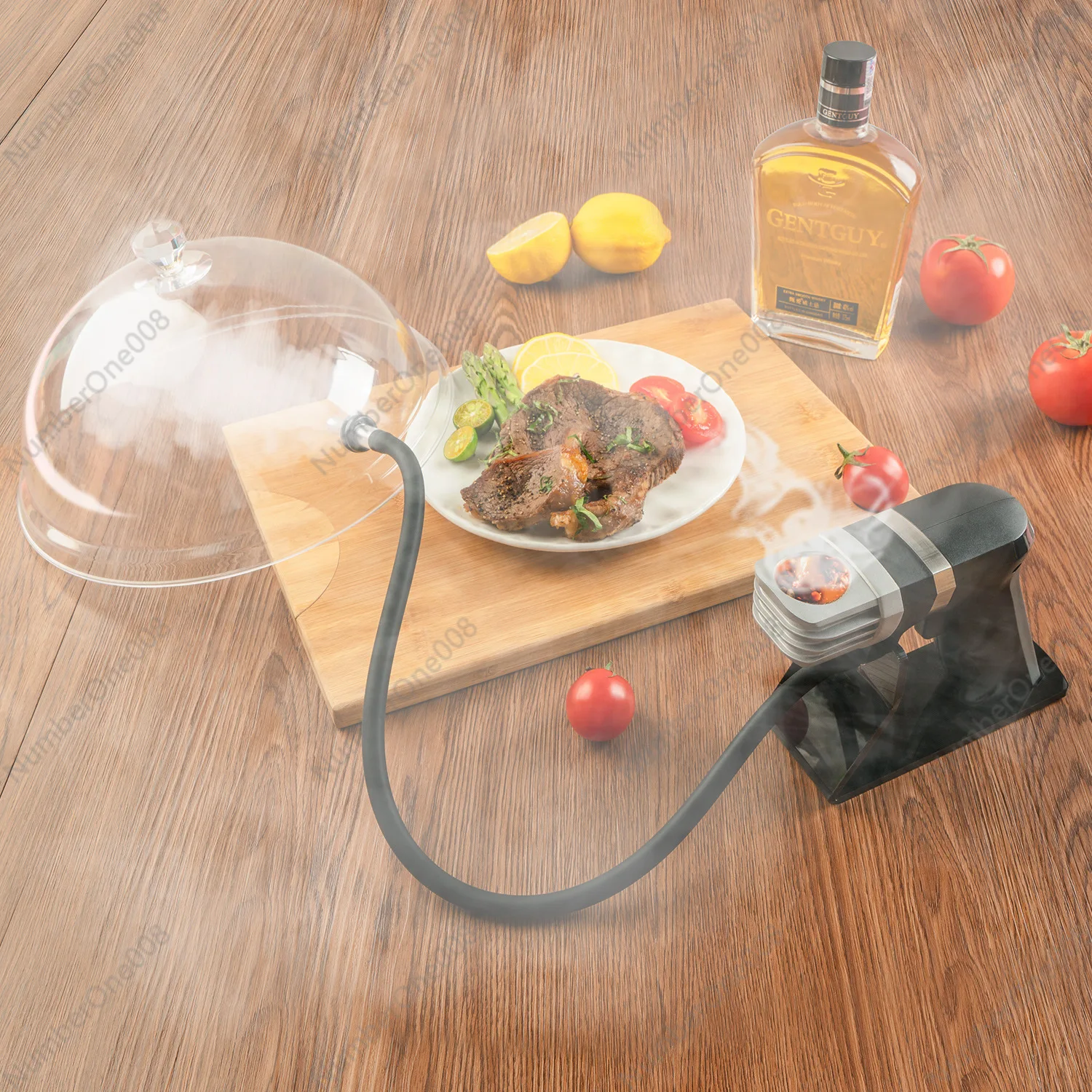 مسدس دخان محمول، مدخن قابل لإعادة الشحن، مدخن، مدخن مفرغ نشارة نشارة مدخنة