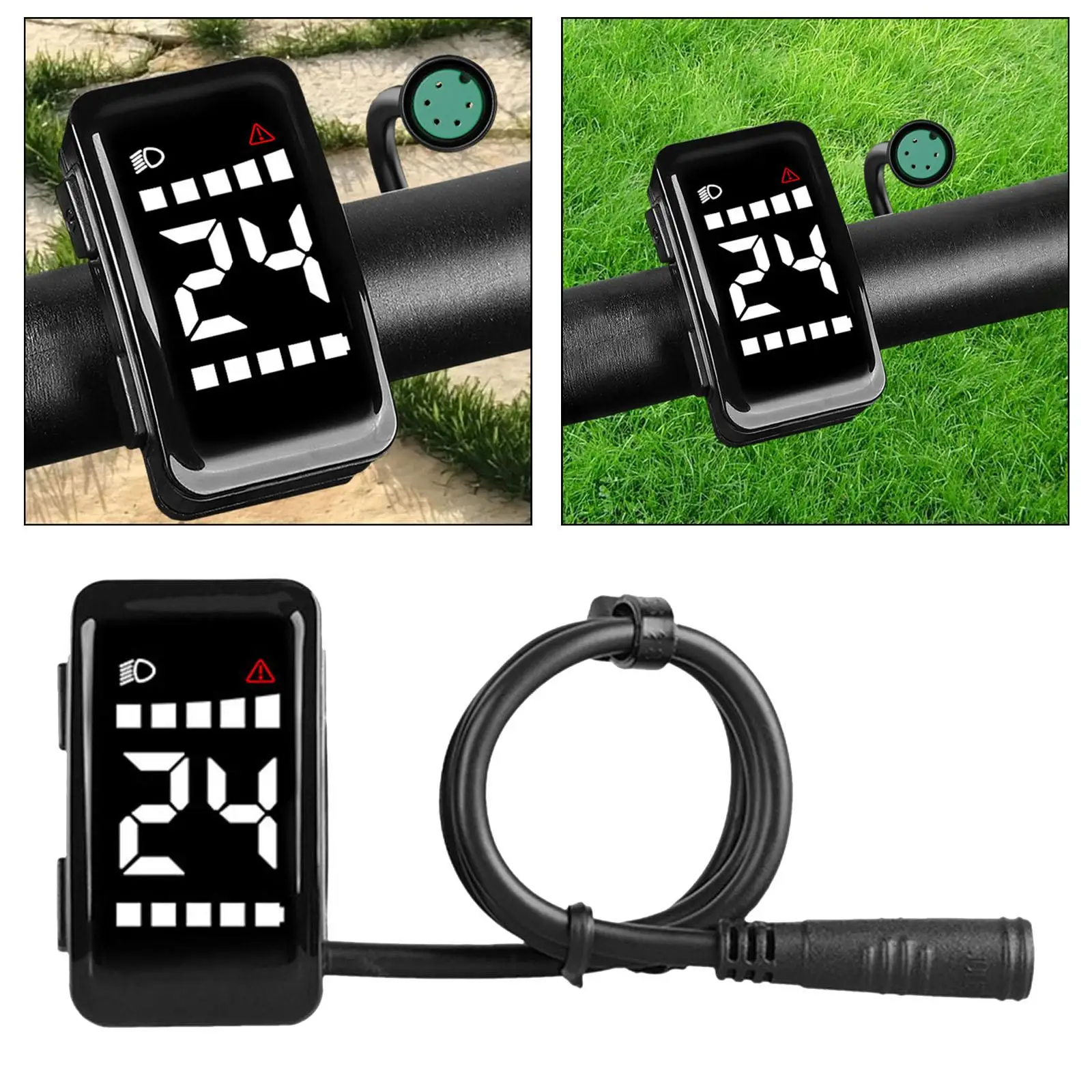 

Bike Display Meter Handlebar Mounted Conversion Kits for Electric Bicycle