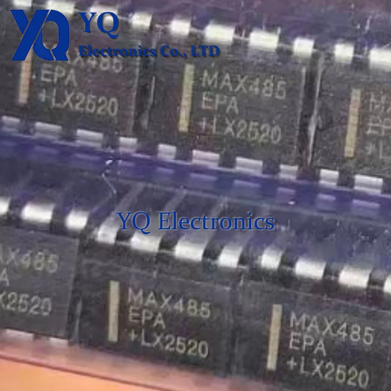 10PCS/lot New OriginaI MAX485EPA MAX485 Direct Insertion DIP-8 Industrial Communication Chip IC