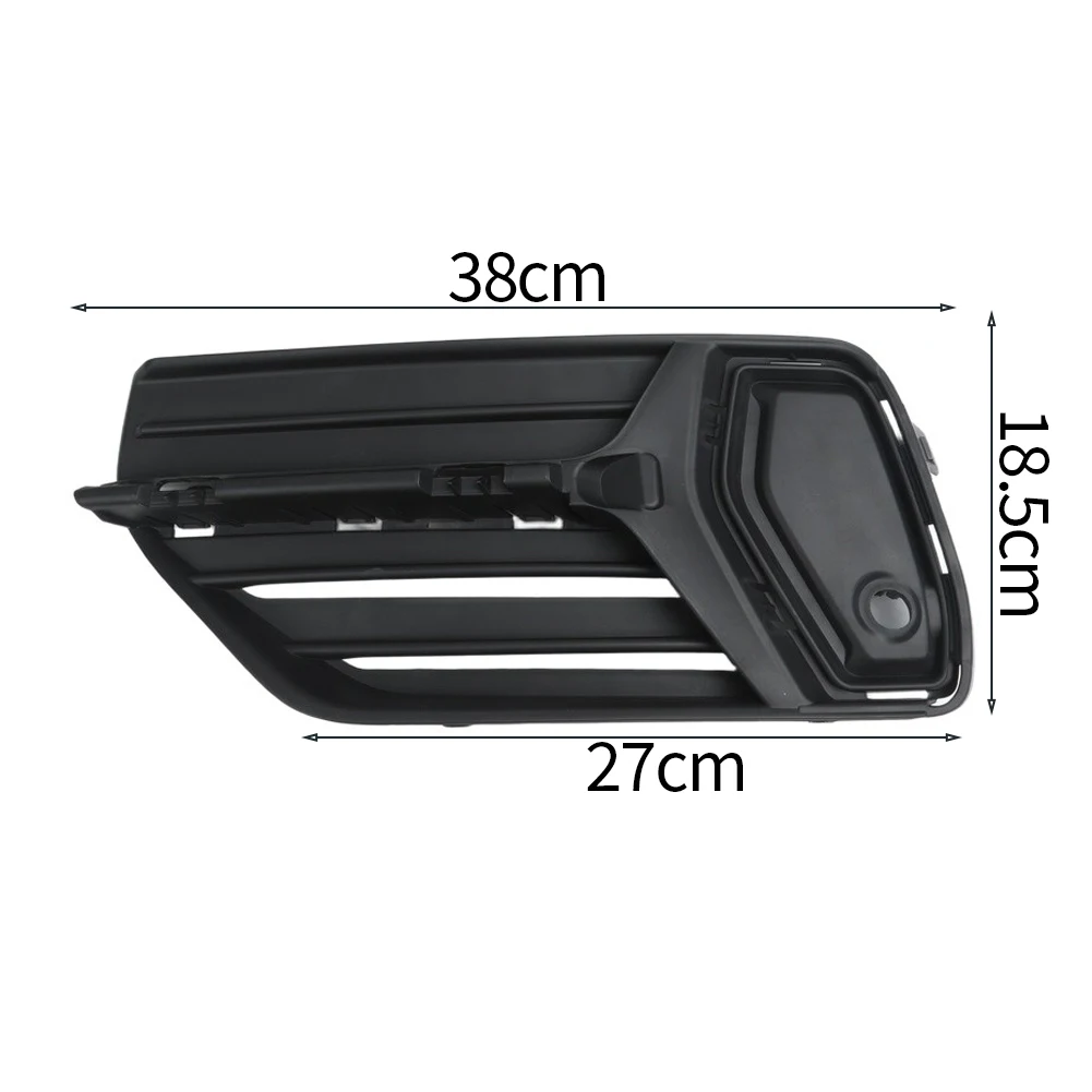 2pcs Car Fog Light Grill Frame Cover For Volvo For XC90 2016-2019 Black ABS Front Bumper Lamp Grille 31383821 31383822 Car Light