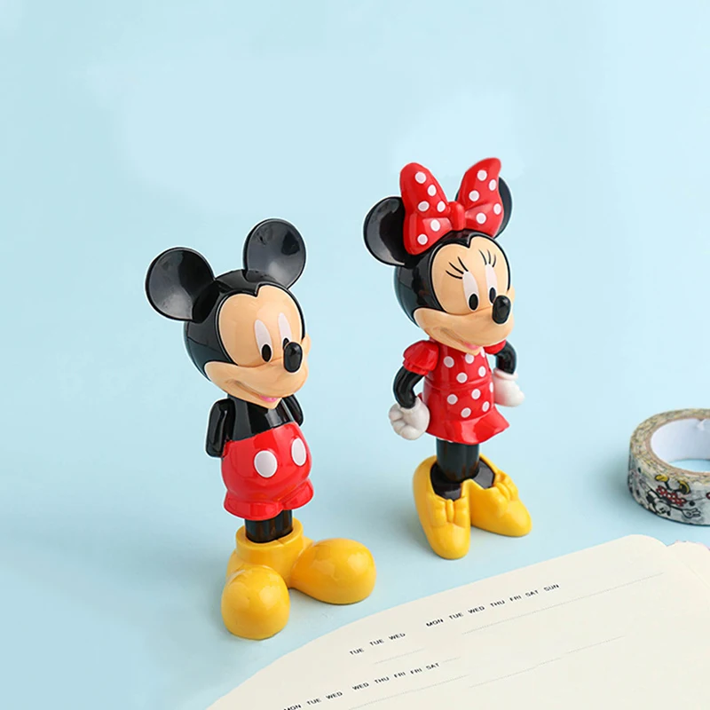 Disney Mickey Mouse Gel Pens Mickey Minnie 3d Standing Neutral Signature Pen Office Students Writing School Supplies Stationery