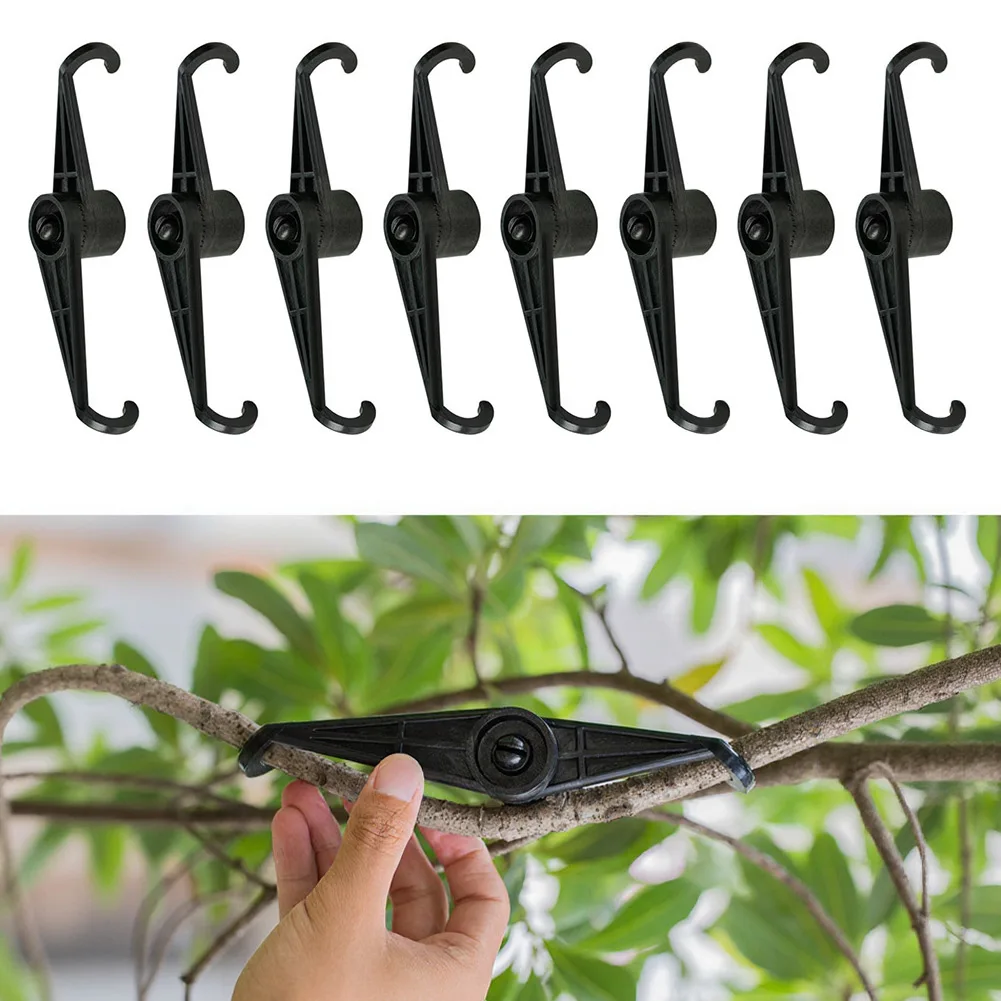 8Pcs Fruit Tree Branch Trainer Clips for Plant Training and for stem Direction Control with 360 Degree Adjustable Rotation