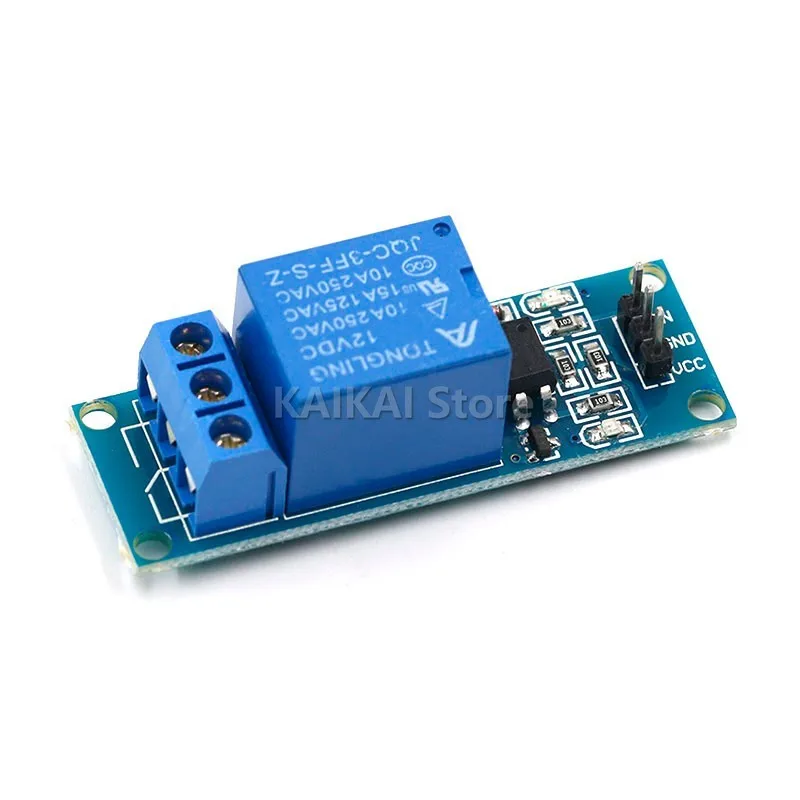 1 Channel 12V relay module with optical coupling isolation relay MCU expansion board high / level trigger