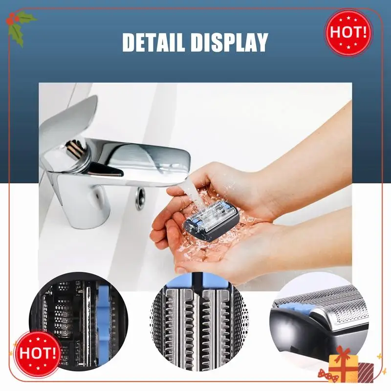 ABLE-استبدال احباط القاطع رئيس الحلاقة رئيس شفرات حلاقة لسلسلة براون 9 92S/92B/92M ماكينة حلاقة كهربائية استبدال الرأس