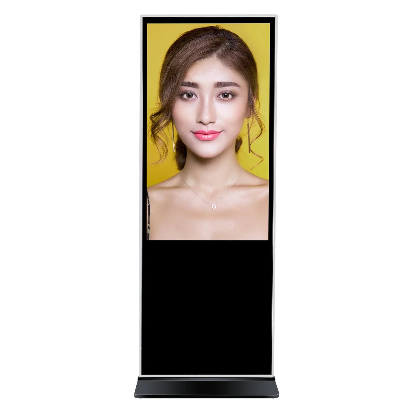 Best Price, Hot Selling, High Quality  3840*2160 55 Inch Restaurant Animated Vertical Advertising Display Supermarket Machine