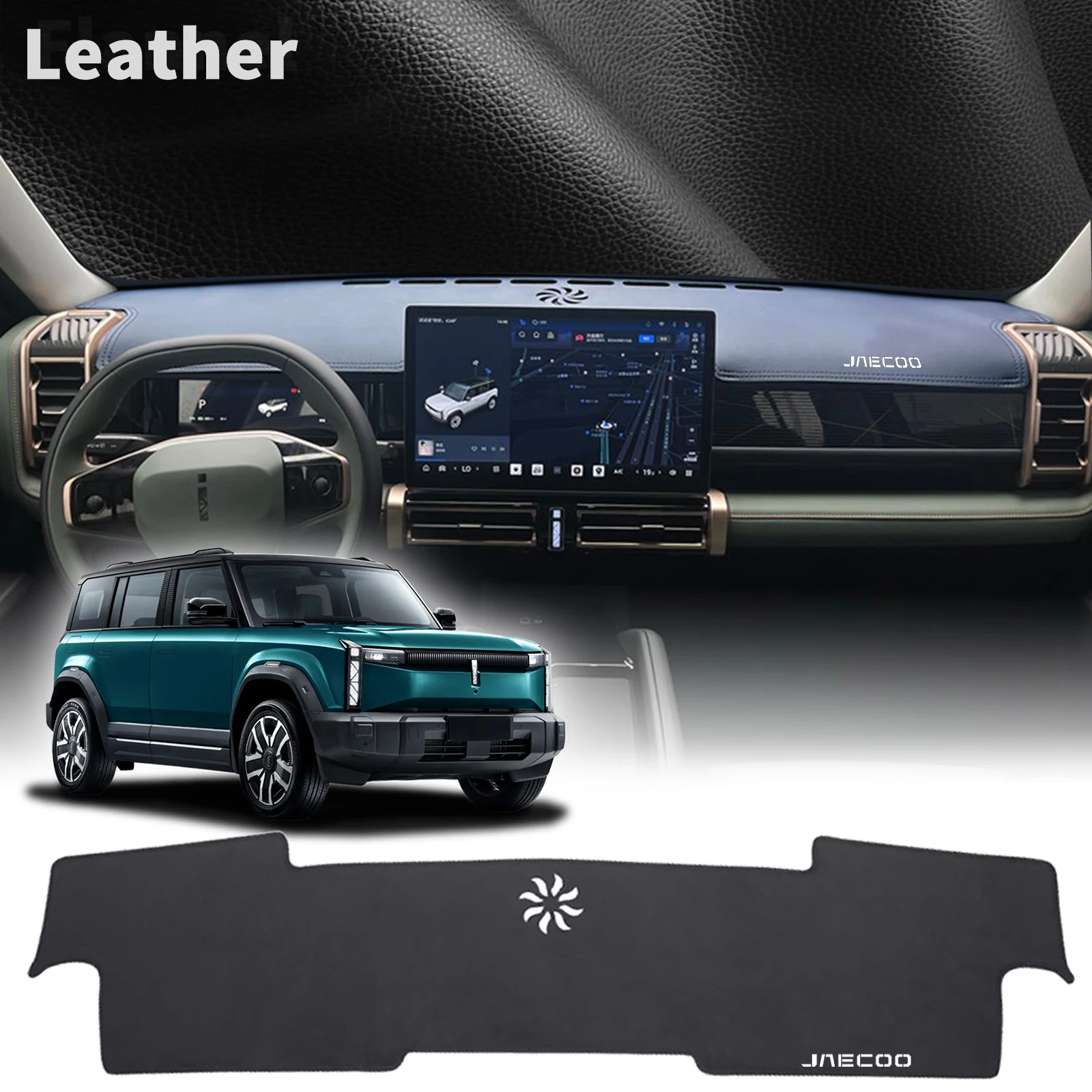 

DashMat for Chery JAECOO J6 6 Icar 03 2024 2025 2026 Car Dashmat Dashboard Cover Pad Sunshade Protective Carpet Accessories