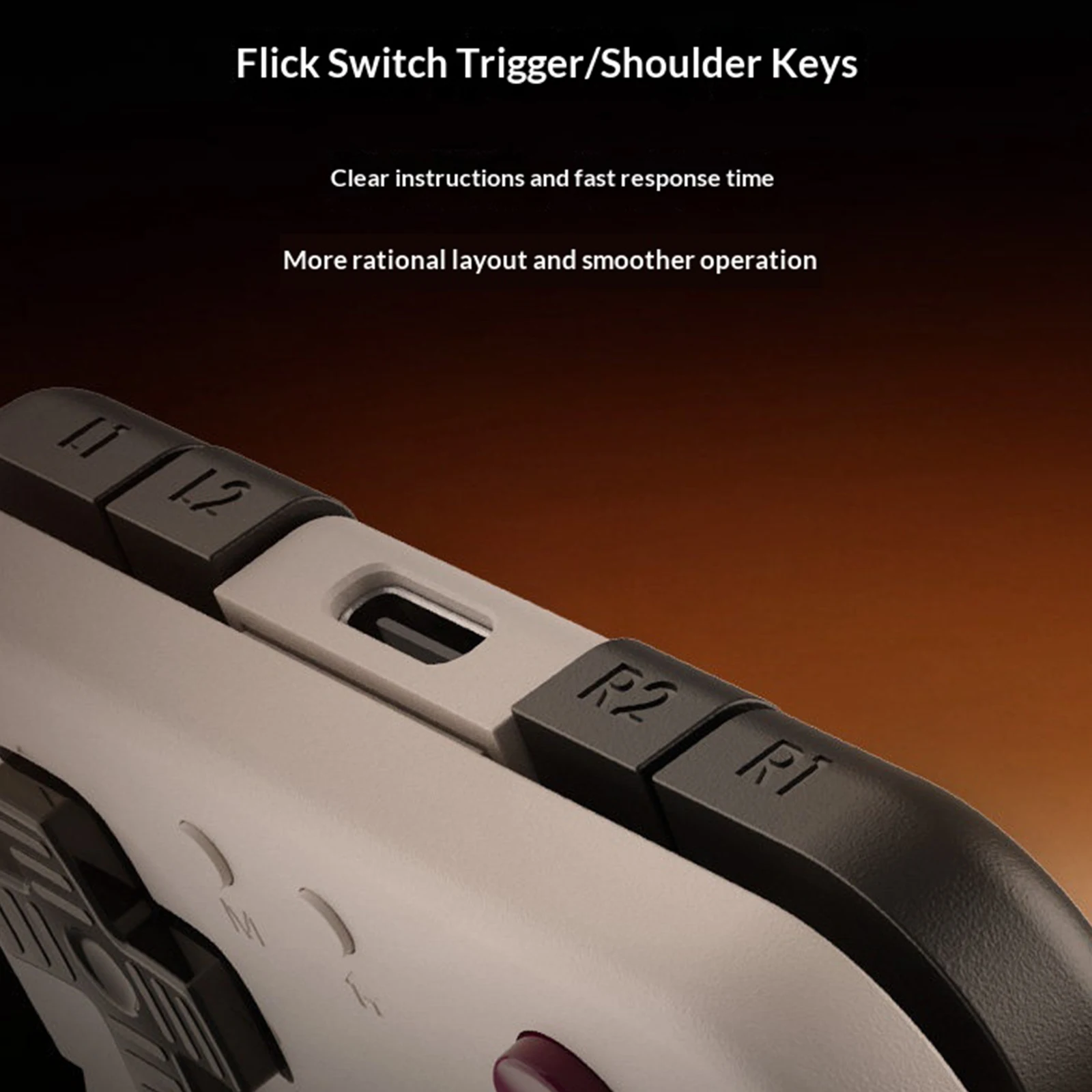 シミュレーターアーケードハンドヘルドコンソールタイプc充電垂直グリップゲームハンドルポータブルbtゲームパッドゲームコントローラー