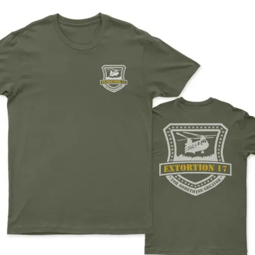 Naval SEALS EXTORTION 17 Seals Team Six Men T-Shirt Short Sleeve Casual Cotton O-Neck Summer Shirt