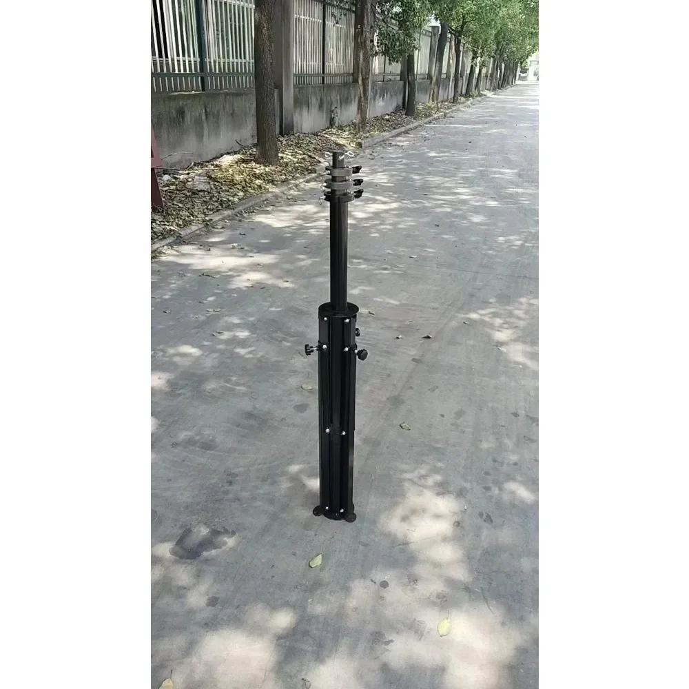 Small Lightweight Fast Extension Yagi Antenna 10m 33ft Foldable Telescopic Tripod Aluminum Push Up Telescopic Mast