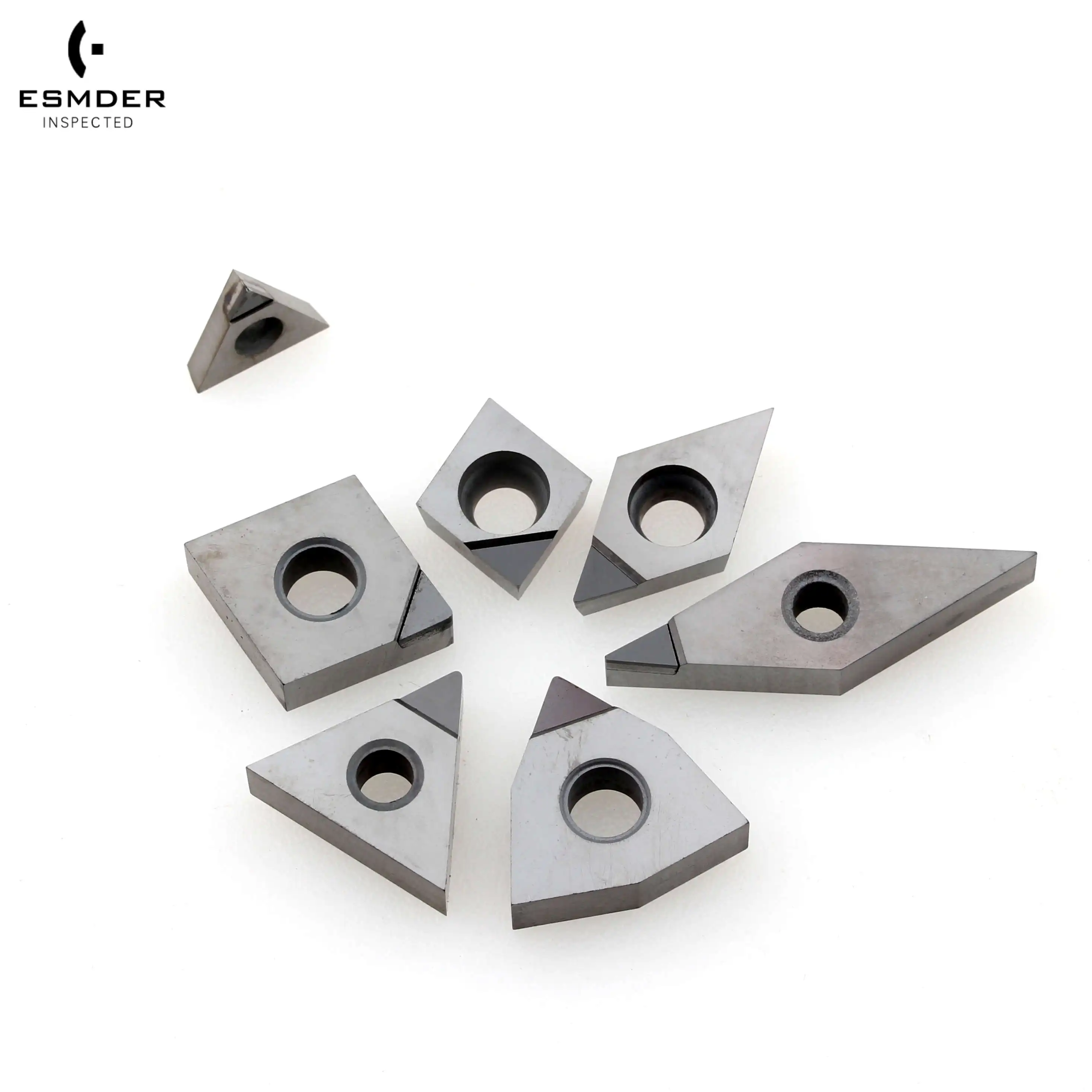 1PC CNMG120402 CNMG120404 CNMG120408 CNMG1204012 PCD External Turning Insert CNC Lather Cutter Tool