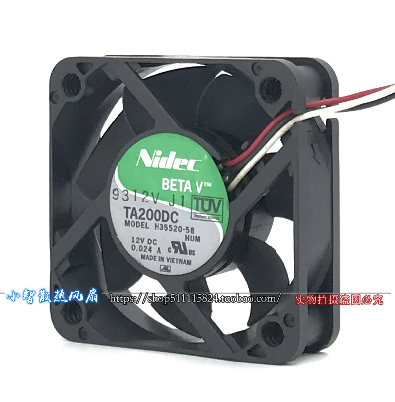 ORIGINAL H35520-58 12V 5015 50*50*15mm KIPAS PENDINGIN RADIATOR BARU