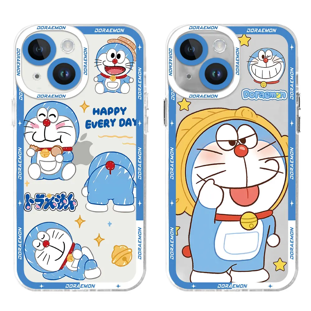 Cartoon Cute D-Doraemon Case for Samsung Galaxy A14 A52 A54 A32 A11 A23 A22 A15 A73 A13 A25 A34 A33 A12 A72 A24 A53 TPU Cover