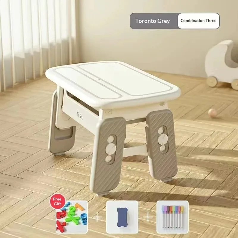 Multifunctional Kids Study Desk Adjustable Height Childrens Learning Table Children Tables Furniture Study Desk Baby Household