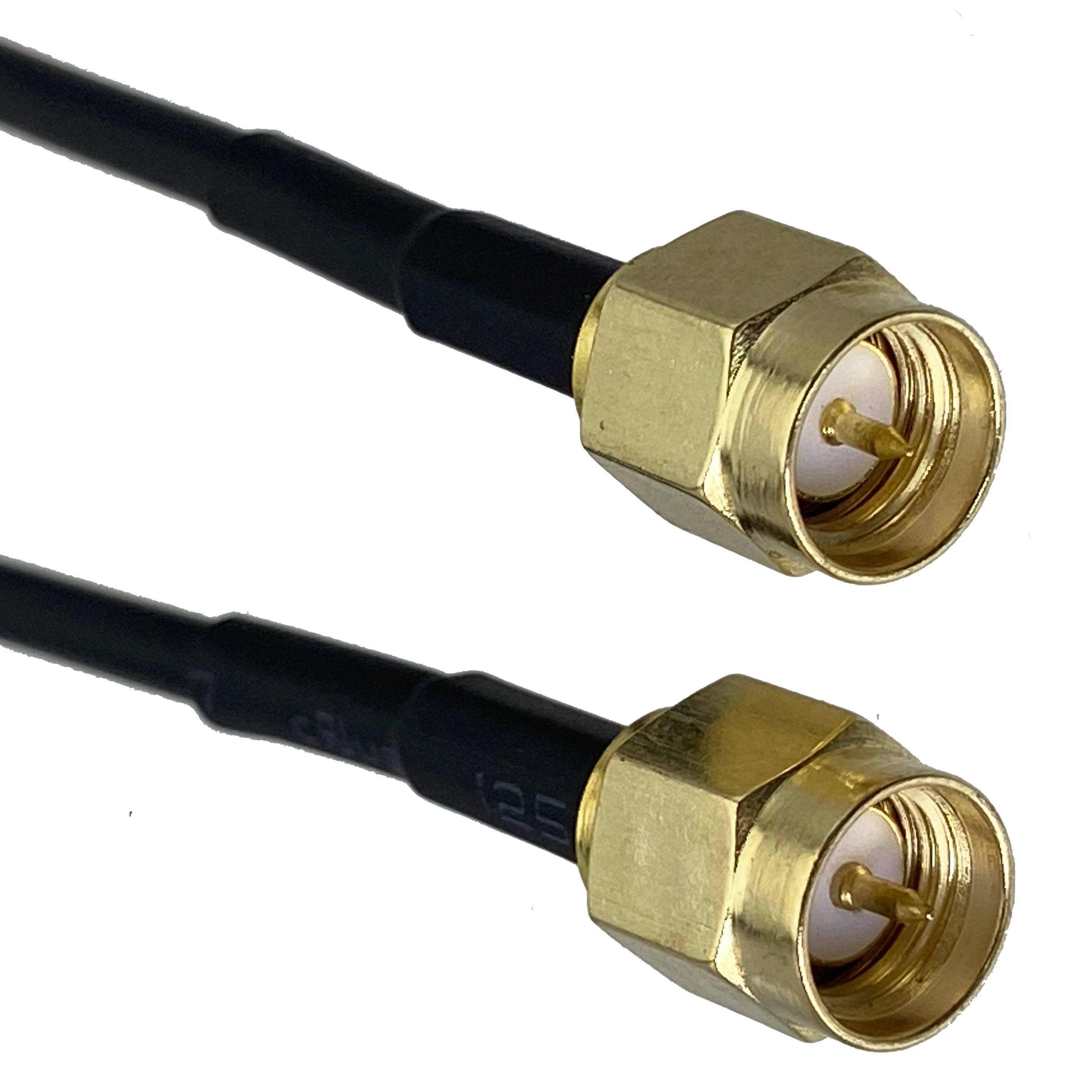 RG174 SMA Male Plug to SMA Male Plug RF Jumper pigtail Cable Connector 4inch~10FT Wire Terminals