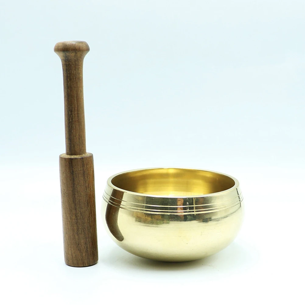 

2pcs Wooden Singing Bowl Mallet Smooth Finish For Tibetan Chanting Bowls Meditation Sound Bowl Stick Nepal Crafted Buddha