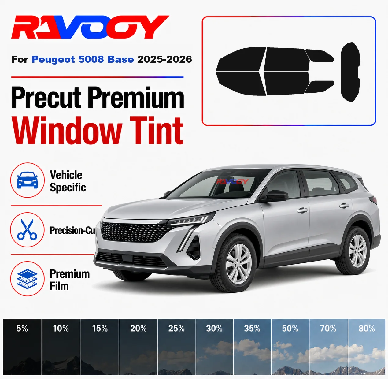 premium-precut-window-tint-kit-front-rear-windows-rear-windshield-for-peugeot-5008-base-2025-2026-complete-set-nano-ceramic-film