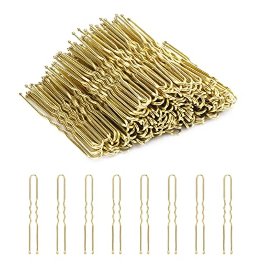 

Limited-time offer U Shaped Hair Pins, 200 Count for Women Lady Girls Bobby Pins French Historical Hair Pin Hair Styling Pins H
