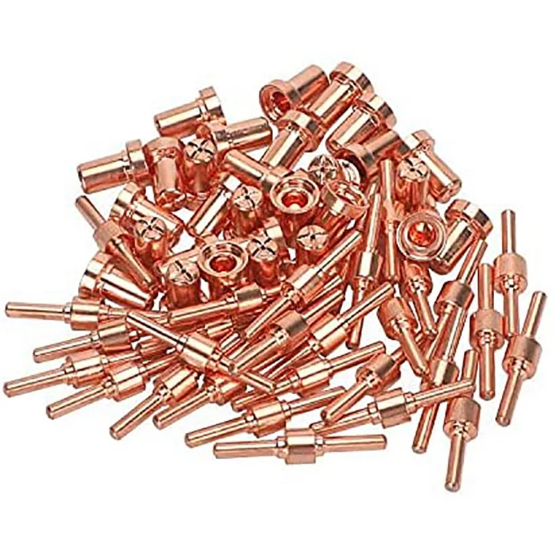 PORK-70Pcs Plasma Cutting Consumables For Cutting Torch PT31 Plasma Cutter Cutting Torch Consumables