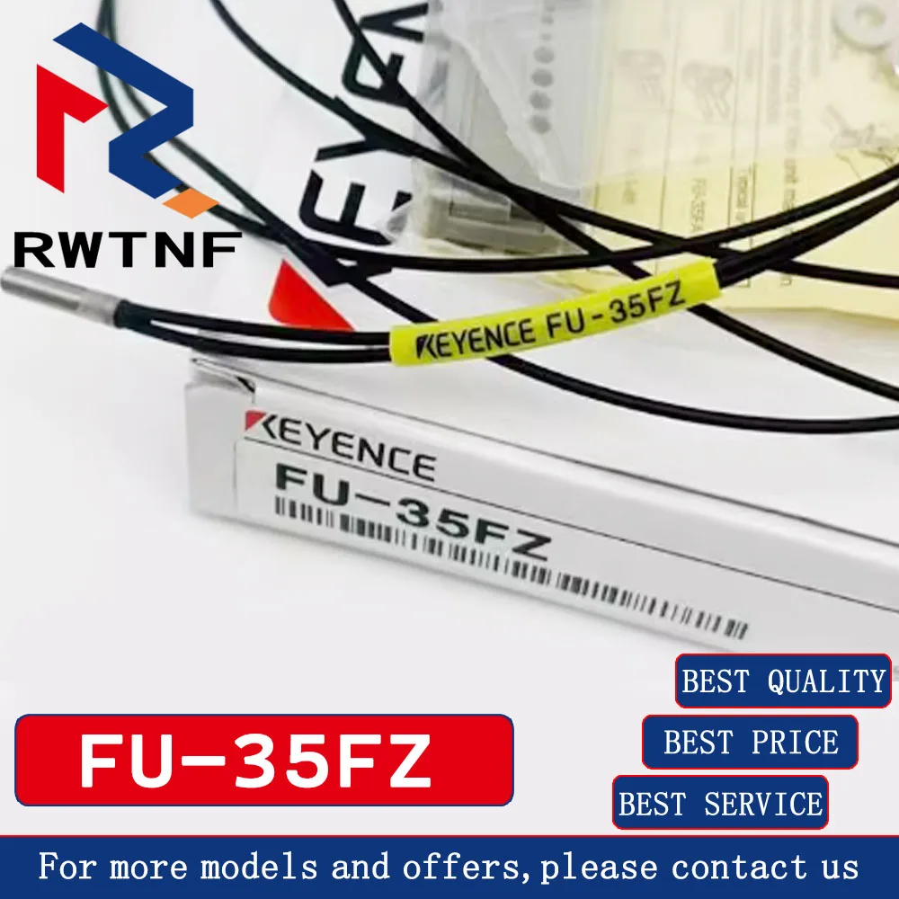 

Brand New Genuine FU-35FZ KEYENCE coaxial M3 reflection type optical fiber switch sensor