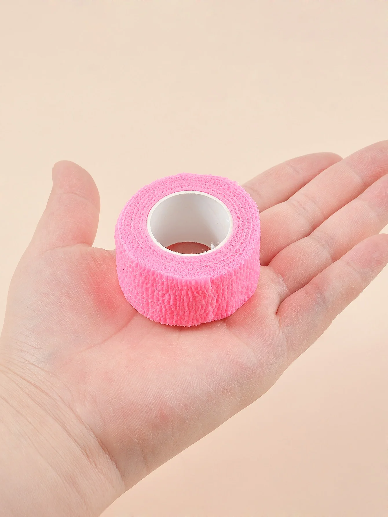 1/2 قطعة الرياضة الوردي الذاتي لاصقة طبية مطاطية التفاف الشريط Elastoplast ل وسادة الركبة إصبع الكاحل النخيل المعونة عدة أداة