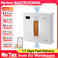 Robot Window Vacuum Cleaner ABIR WD8, Dual Water Spray, AI intelligent Wipping, Updated Laser,Smart Home Glass Wall Washing