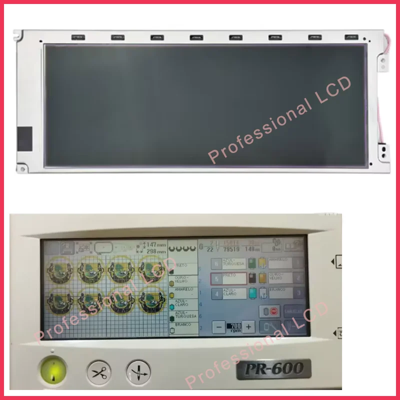 LCD OEM Original para Bordadora Marca Brother PR600 XD1341051 PR600II PR600IIC PR620 PR620C pantalla táctil LCD