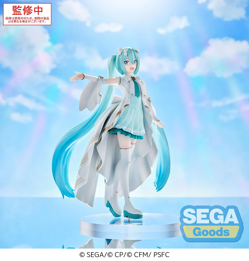 Pre-sale Original SEGA Luminasta Vocaloid Hatsune Miku PVC อะนิเมะตัวเลขการกระทําของเล่นคริสต์มาสของขวัญ