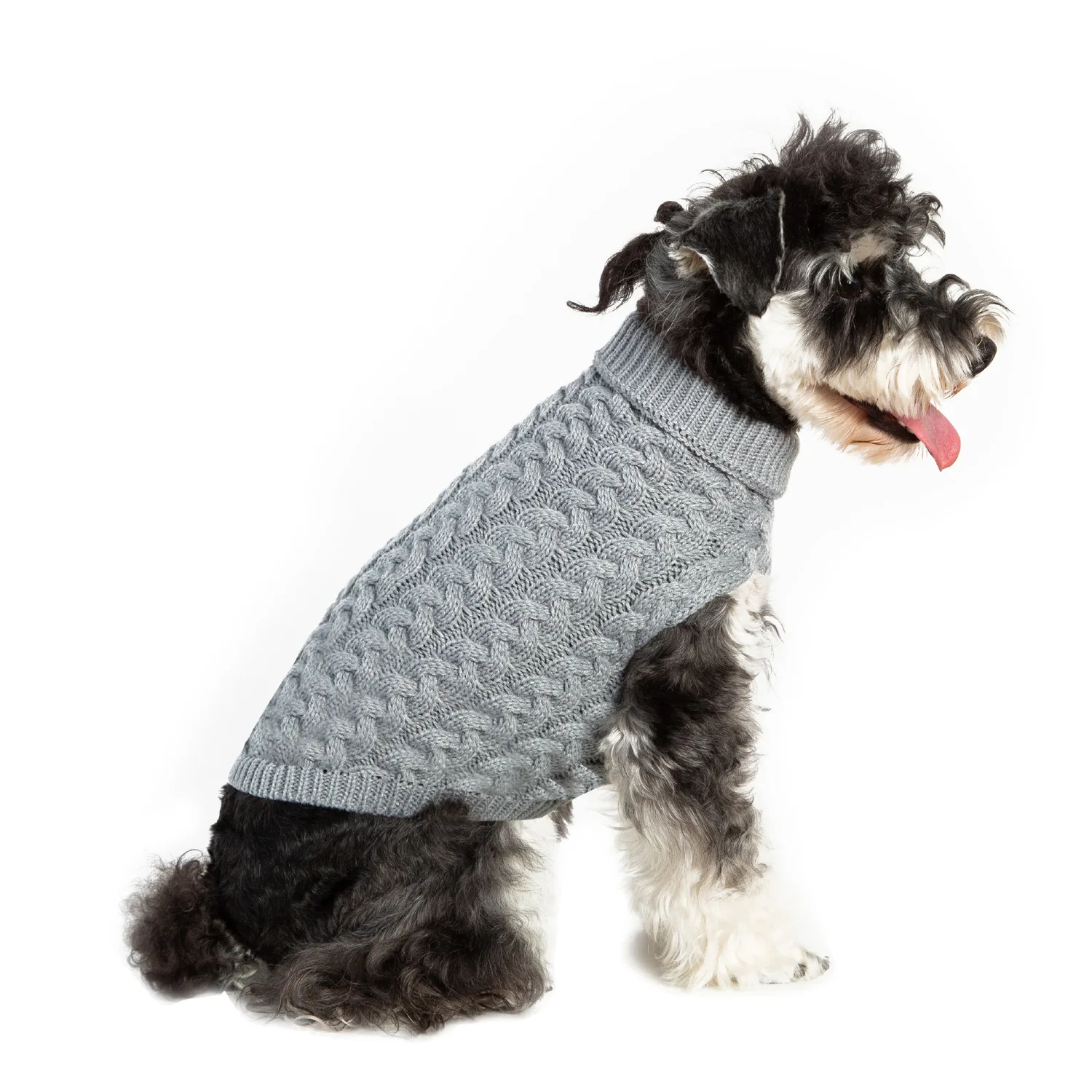 Dog Sweaters for Small Dogs Winter Warm Dog Clothes Turtleneck Knitted Pet Clothing Puppy Cat Sweater Vest Chihuahua Yorkie Coat