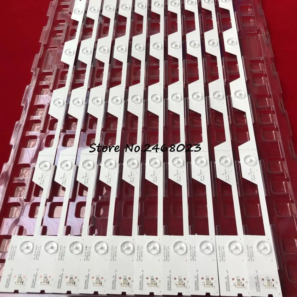 LED Backlight Strip For L55E5 55FA3213 55UA6406 B55A858U B55A558U D55A561U 55HR330M05A1 55HR330M06A1 TMT_55E5800_10X6_3030C_6S1P