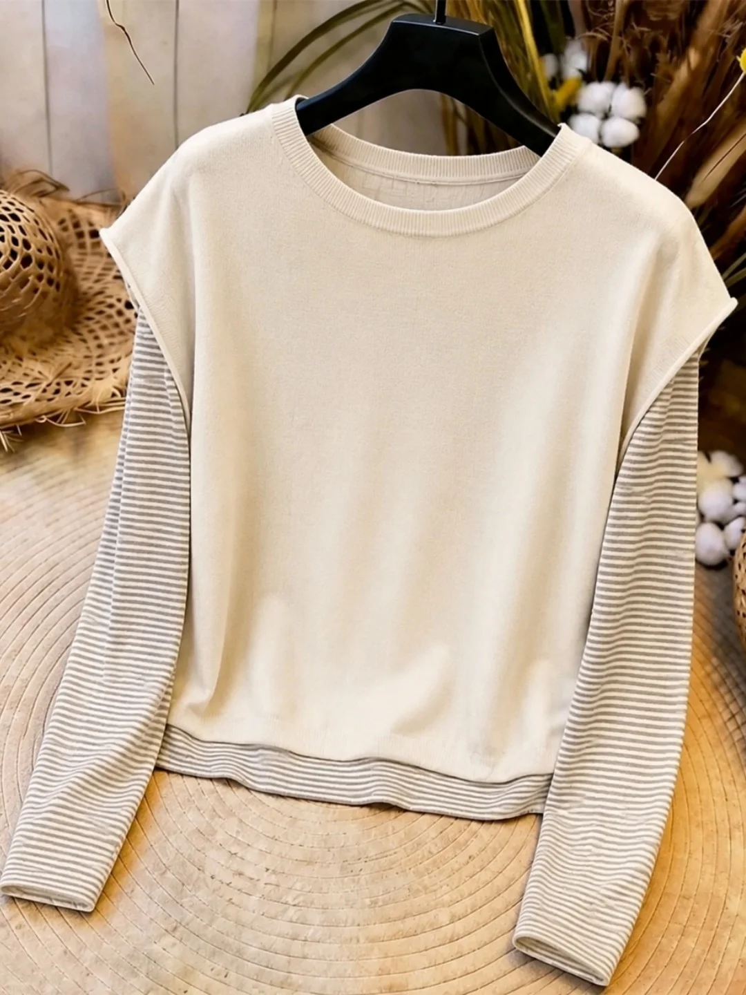 Comfortable Knitted Vest Autumn New Arrival Korean Style Casual Versatile Women's Sweater Outerwear Layering Hooded Jacket