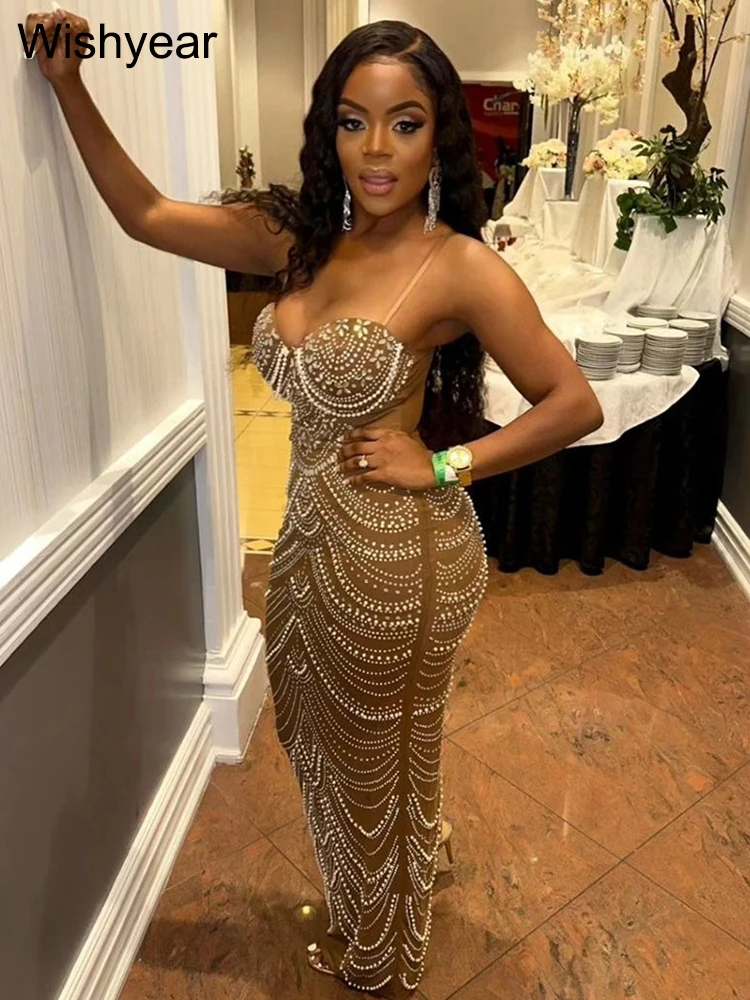 gold sparkly strapless dress Glitter Gold Sequins Strapless Bridesmaid Dresses Mermaid