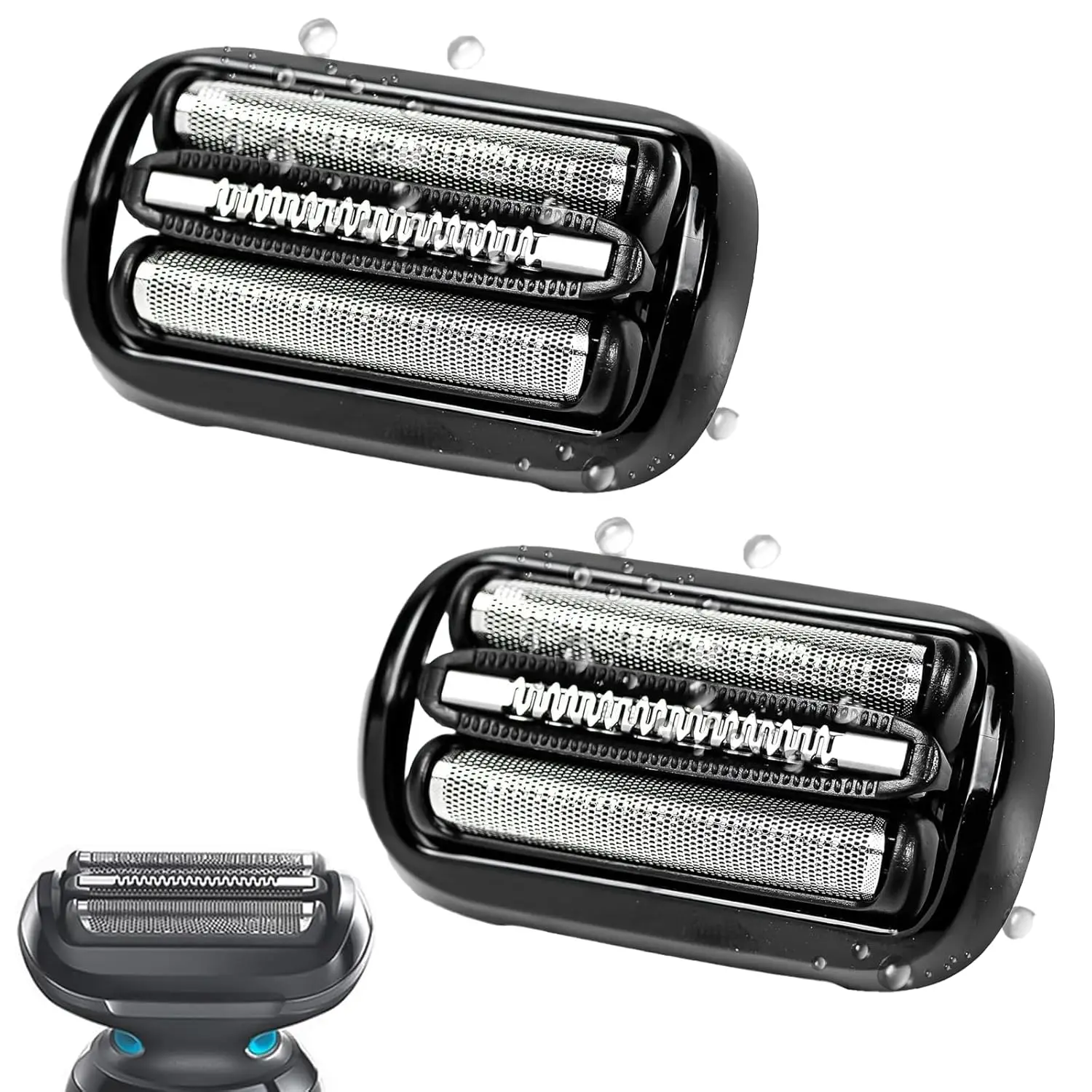 Cabeça de Substituição Brangdy 53B Compatível com Barbeadores Elétricos Braun Série 5 5018s 5020s 5035s 5050cs 5762 6020s 6075cc 6090cc