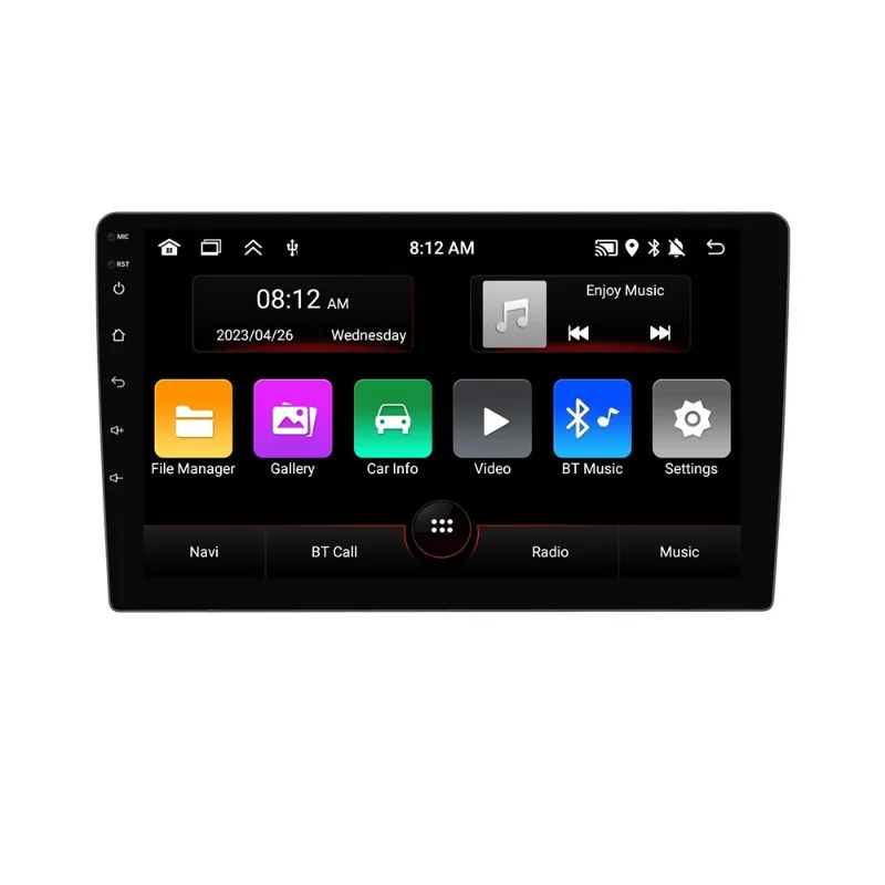 Car high definition navigation multi-core cross-border direct supply reversing carplay universal screen y