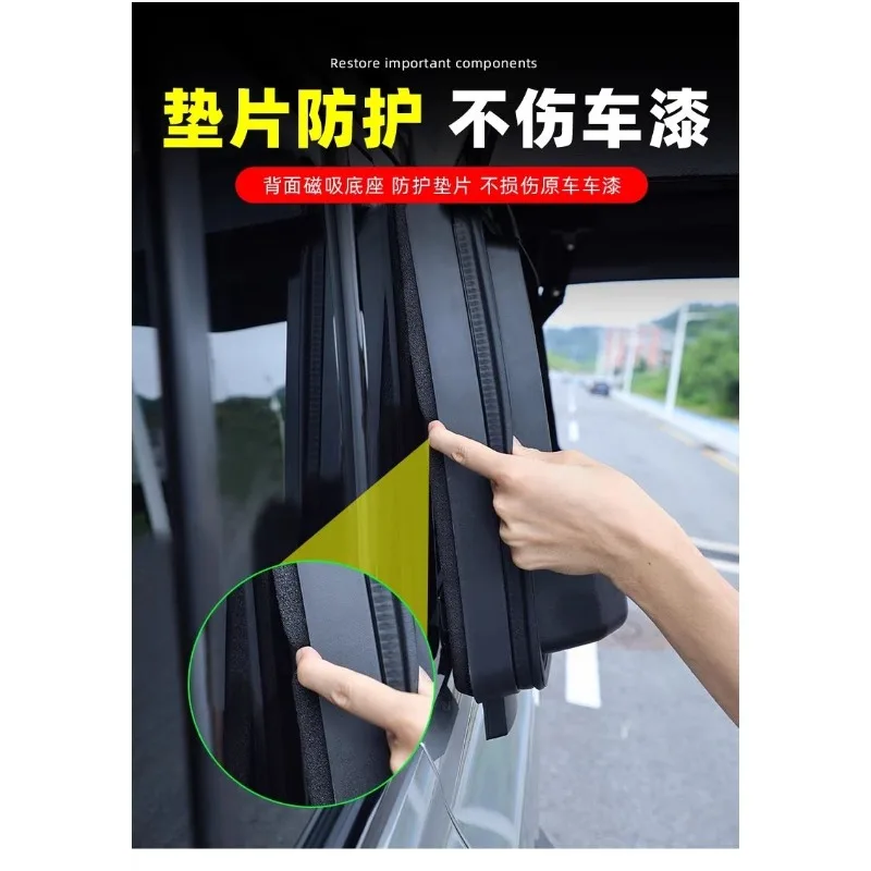 Cocok untuk tas sekolah kecil Jietu Traveler Shanhai T2, kotak peralatan luar, koper samping, kapasitas penyimpanan besar