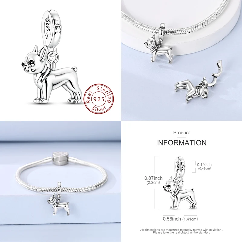 New 925 Sterling Silver Mother and Child Hugging Bead Bracelet, Suitable for Mother's Day Gifts, Commemorating Parent-Child Rela